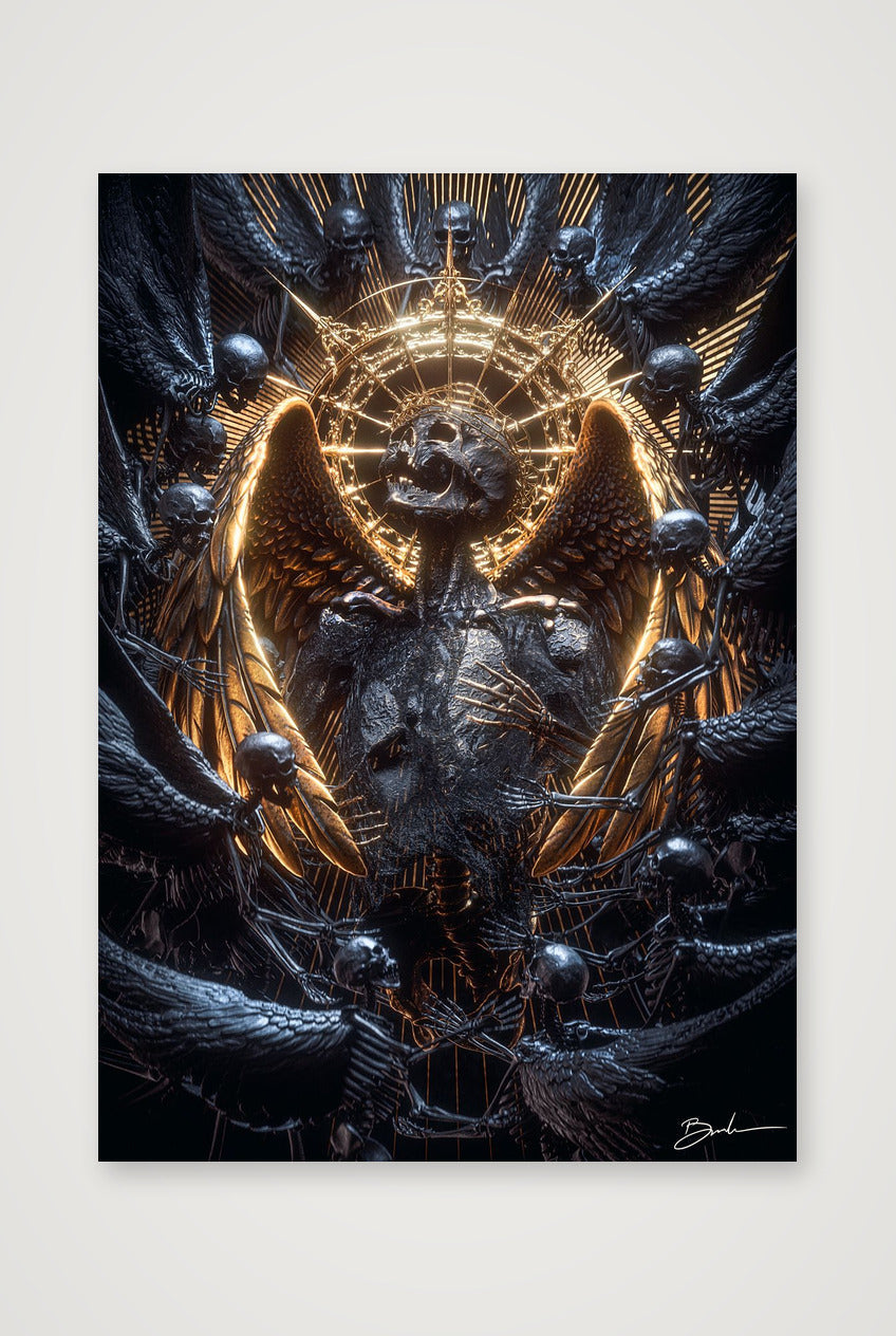 Ascension Mortis — A3 (30×42cm, 12×17") Print only