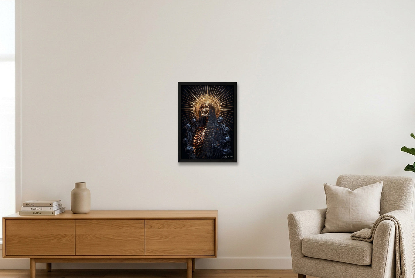 Torment Of The Son — A3 (30×42cm, 12×17") Black Frame