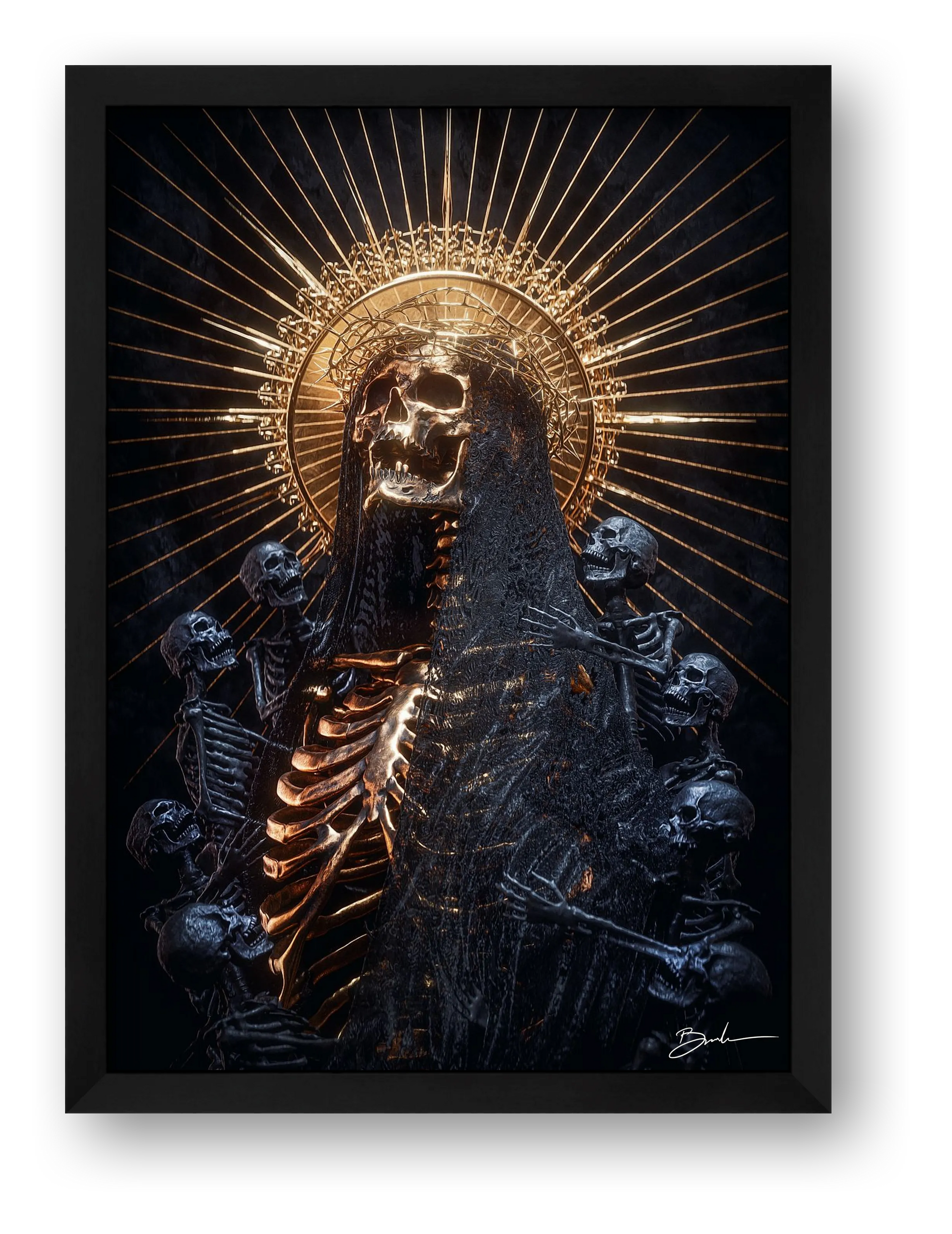 Torment Of The Son — framed