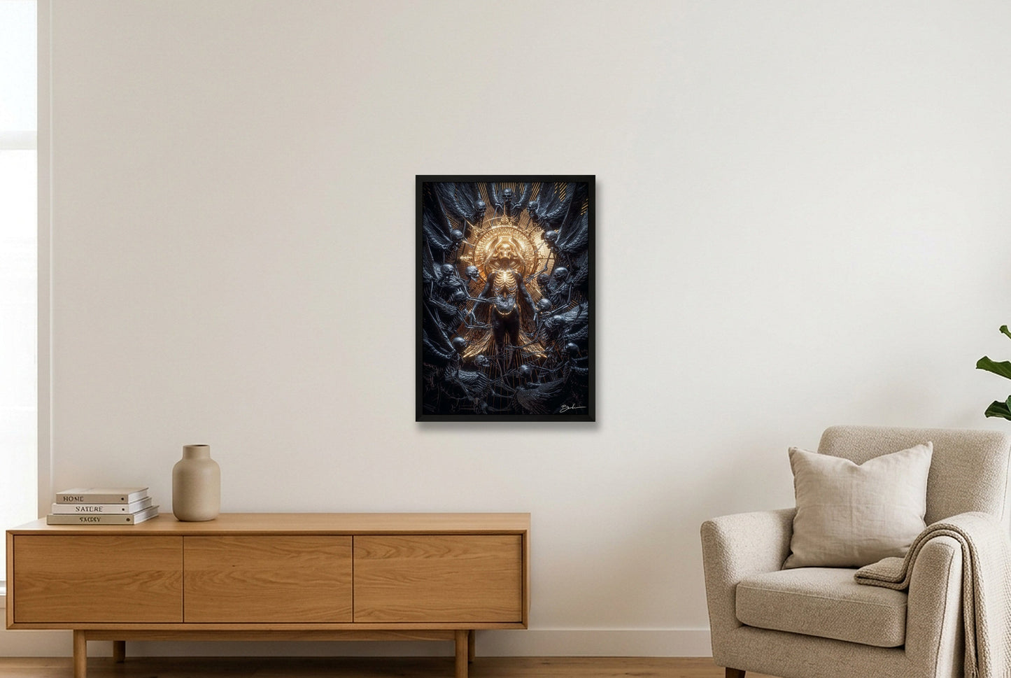 Sins Of The Son — 42×59cm, 17×23" Black Frame