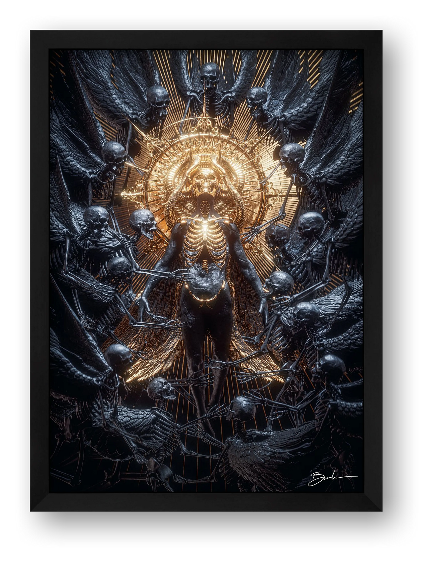Sins Of The Son — framed